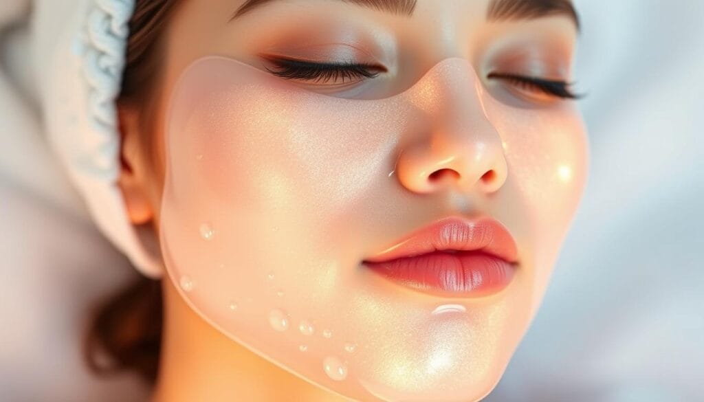 hydrogel mask for glowing skin hydrogel mask for glowing skin